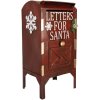 Cassetta Postale Clayre & Eef 6Y5807 27x21x53 cm Rossa