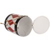 Set di 2 Tamburi Decorativi Clayre & Eef 6Y5808 Bianco-Nero Ø 15x38 / Ø 13x29 cm