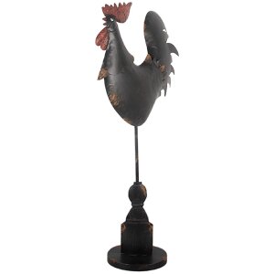 Decorazione gallo Clayre & Eef 6Y5845 33x12x64 cm