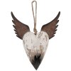 Clayre & Eef 6H2415S Decorazione Ciondolo Cuore 17x3x20 cm