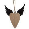 Clayre & Eef 6H2415S Decorazione Ciondolo Cuore 17x3x20 cm