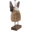 Angelo decorativo Clayre & Eef 6H2417L 20x6x25 cm Marrone