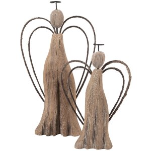 Decorazione Angelo Clayre & Eef 6H2421L 14x4x26 cm