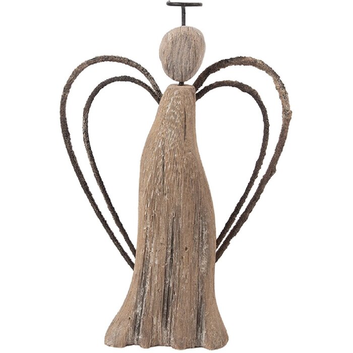 Decorazione Angelo Clayre & Eef 6H2421M 12x3x18 cm
