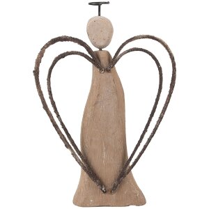 Decorazione Angelo Clayre & Eef 6H2421M 12x3x18 cm