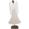 Decorazione Angelo Clayre & Eef 6H2424 19x6x42 cm Bianco