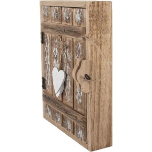 Portachiavi in legno e ferro Clayre & Eef 6H2431...