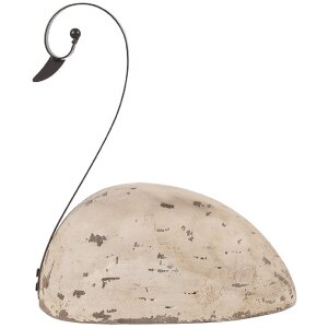 Clayre & Eef 6H2433L Decorazione Cigno 25x11x27 cm