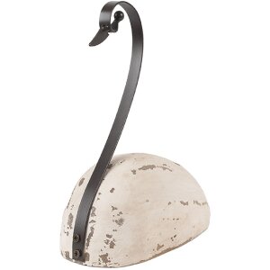 Clayre & Eef 6H2433M Decorazione Cigno 17x8x19 cm