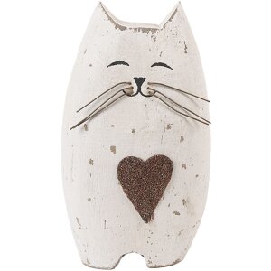 Decorazione Gatto Clayre & Eef 6H2435L 8x6x14 cm in...