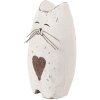 Decorazione Gatto Clayre & Eef 6H2435L 8x6x14 cm in Legno
