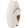 Decorazione Gatto Clayre & Eef 6H2435L 8x6x14 cm in Legno