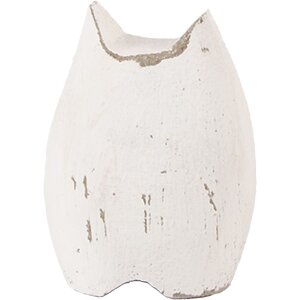 Decorazione Gatto in Legno Clayre & Eef 6H2435S 6x4x7 cm