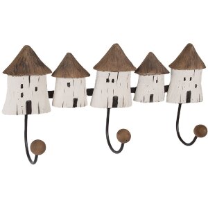 Appendiabiti da parete Clayre & Eef 6H2436 38x8x19 cm...