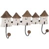 Appendiabiti da parete Clayre & Eef 6H2436 38x8x19 cm Legno Ferro