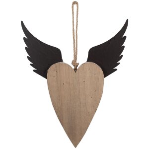 Decorazione Ciondolo Cuore Clayre & Eef 6H2415L 25x4x30 cm