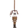 Clayre & Eef 6PR5390 Decorazione Ciondolo Schiaccianoci 4x2x13 cm