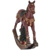 Clayre & Eef 6PR5407 Decorazione Cavallino a Dondolo 18x5x19 cm