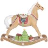 Cavallo a dondolo decorativo Clayre & Eef 6PR5415 26x7x24 cm