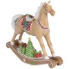 Cavallo a dondolo decorativo Clayre & Eef 6PR5415 26x7x24 cm