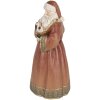 Decorazione Babbo Natale Clayre & Eef 6PR5544 20x18x39 cm Rosso e Oro