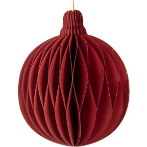 Pallina di Natale in carta Clayre & Eef 6PA0516R...