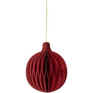 Pallina di Natale in carta Clayre & Eef 6PA0516R...