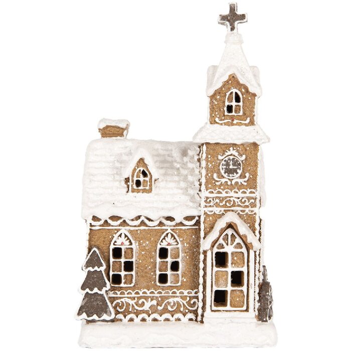 Clayre & Eef 6PR5375 Decorazione Casa con LED 14x12x23 cm 3xAAA