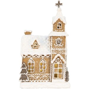 Clayre & Eef 6PR5375 Decorazione Casa con LED 14x12x23 cm 3xAAA