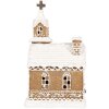 Clayre & Eef 6PR5375 Decorazione Casa con LED 14x12x23 cm 3xAAA