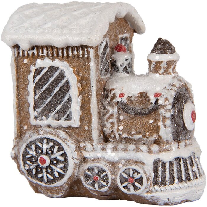 Decorazione Locomotiva Clayre & Eef 6PR5376 5x3x5 cm