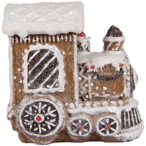 Decorazione Locomotiva Clayre & Eef 6PR5376 5x3x5 cm