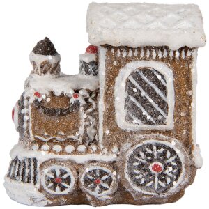 Decorazione Locomotiva Clayre & Eef 6PR5376 5x3x5 cm
