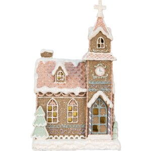 Clayre & Eef 6PR5378 Decorazione Casa con LED 14x12x23 cm