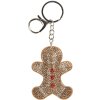 Portachiavi Juleeze JZKC0211 Marrone 6x2x13 cm