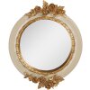 Specchio da parete Clayre & Eef 62S339S 14x2x16 cm Beige e Dorato