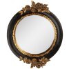 Specchio da parete Clayre & Eef 62S340S 14x2x16 cm Nero-Dorato