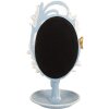 Specchio da tavolo Clayre & Eef 62S341 16x14x27 cm Blu Bianco