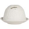 Portacandele in porcellana Clayre & Eef 6CE2208 Bianco Ø 12x8 cm