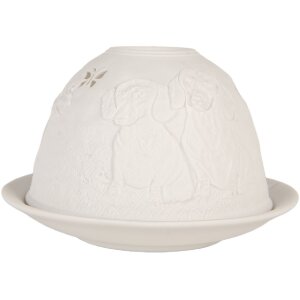 Portacandele Clayre & Eef 6CE2211 Ø 12x8 cm...