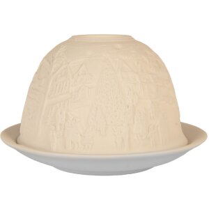 Portacandele Clayre & Eef 6CE2212 Ø 12x8 cm