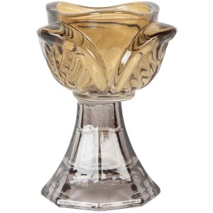 Portacandele Clayre & Eef 6GL5342Y Ø 7x10 cm...