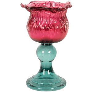 Portacandele Clayre & Eef 6GL5347 Ø 10x16 cm...