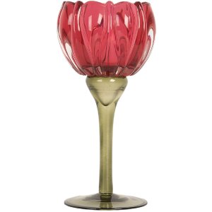 Portacandele decorativo Clayre & Eef 6GL5349 Ø...