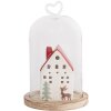 Clayre & Eef 6GL5359 Campana di vetro Ø 12x19 cm