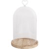 Campana in vetro Clayre & Eef 6GL5360 Ø 14x22 cm