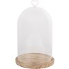 Campana di vetro Clayre & Eef 6GL5361 Ø 17x27 cm