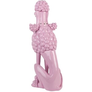 Decorazione Cane (Barboncino) Clayre & Eef 6PR5803 13x17x33 cm Rosa