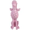 Decorazione Cane (Barboncino) Clayre & Eef 6PR5803 13x17x33 cm Rosa