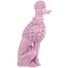 Decorazione Cane (Barboncino) Clayre & Eef 6PR5803 13x17x33 cm Rosa